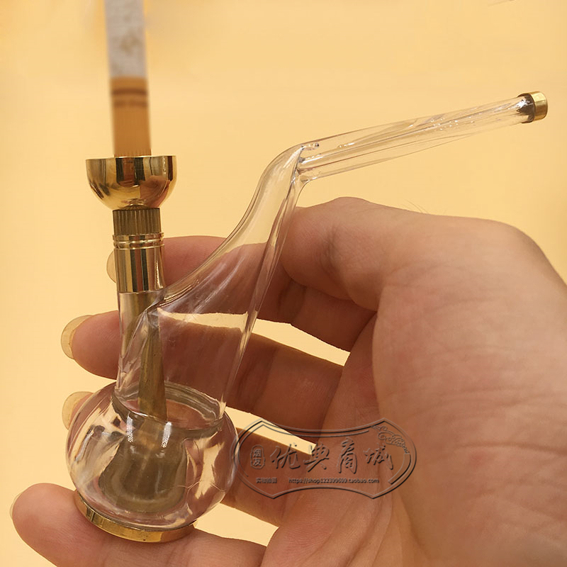透明塑料過濾水煙鬥旱煙袋 迷妳兩用水煙壺 插煙單用黃銅煙鍋在類目 ZIPPO/瑞士軍刀/眼鏡, 煙具, 菸斗中 - 來自Buy2taobao.com提供專業的淘寶代購服務