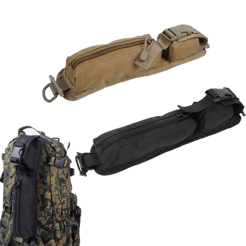 战术Molle杂物袋附件袋 医疗急救包 背包肩带包户外EDC工具袋