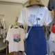 杭州四季青广州十三行女装高货品质韩国上衣设计感短袖正肩T恤夏