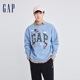 【GAP x JEREMY VILLE联名】男女同款宽松抓绒卫衣情侣上衣841319