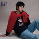 【GAP x 8ON8联名】龙年限定男装春季2024新年纯棉长袖T恤841241