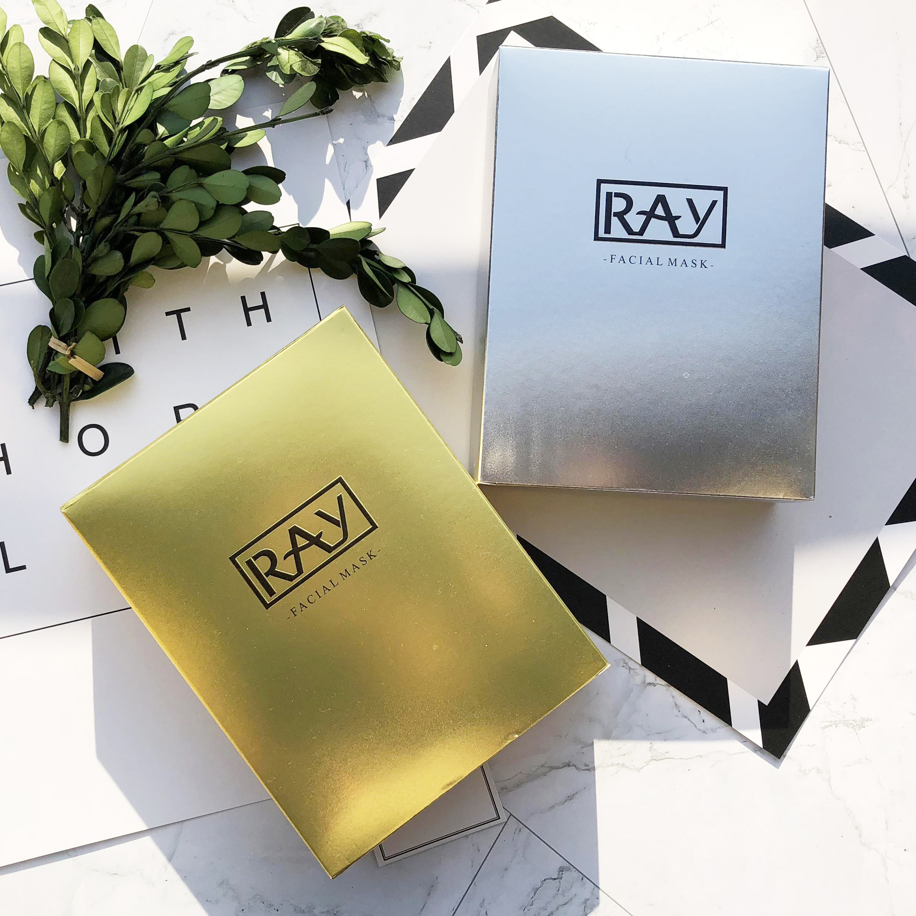 一折ray面膜泰国ray银色10片