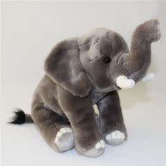 仿真大象毛绒玩具公仔创意抱枕 小象玩偶布娃娃儿童生日礼物送女