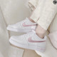 Nike/耐克 Air Force 1 女子新款白粉低帮空军一号板鞋CT3839-104