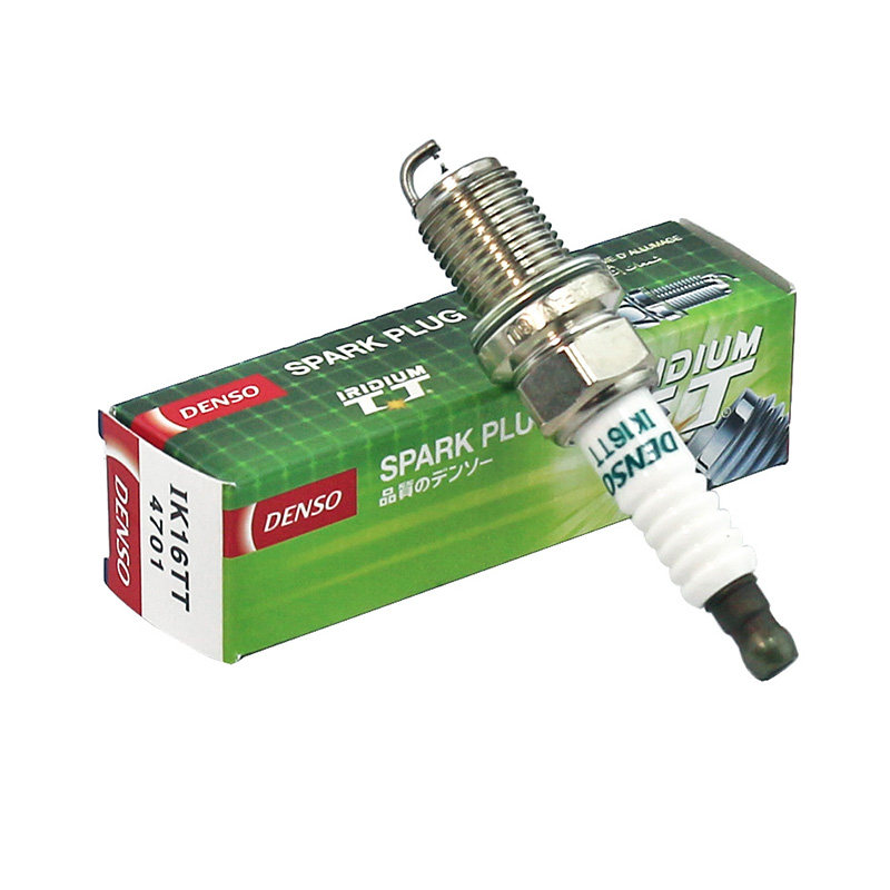 电装双铱金火花塞ik16tt适配奥迪铃木别克雪佛兰荣威现代单支装