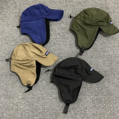 渠道~冬季美式巴塔户外机能工装日系保暖棒球帽护耳帽鸭舌帽