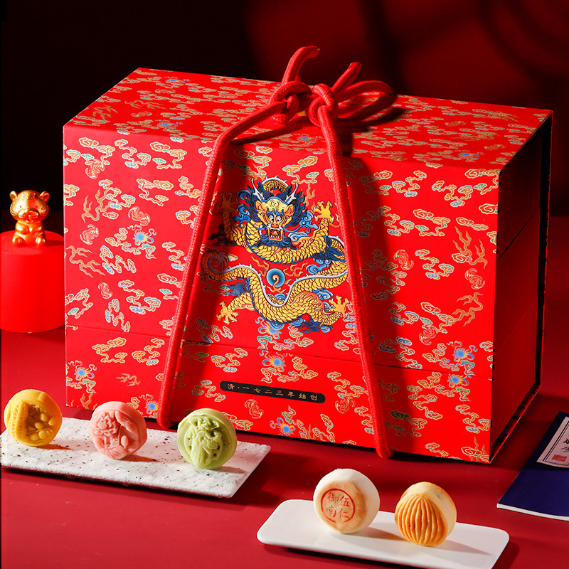 御茶膳房年货糕点礼盒装高端置办春节过年礼物高档礼品送客户长辈-mc