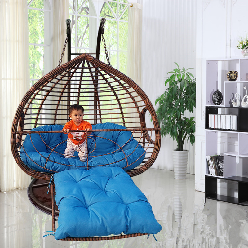 Hanging basket Wicker chair Lifts Iron art Shook chair Double Hammock household indoor princess Swing baby Cradlein the Residential furniture , Outdoor/Patio furniture , Outdoor Swing category - from Buy2taobao.com to provide professional Taobao agent buy service