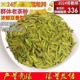 限量 2024年新茶特AAAA级群体种杭州龙井茶叶绿茶250g 明前珍品