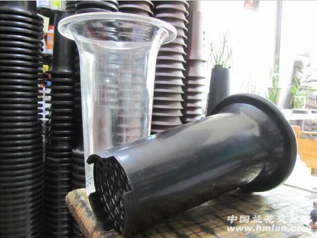 金叶兰园套盆新品兰花塑料套盆1套2个.透明盆加黑色170X280/套在类目 鲜花速递/花卉仿真/绿植园艺, 花瓶/花器/花盆/花架(新), 花盆中 - 来自Buy2taobao.com提供专业的淘宝代购服务