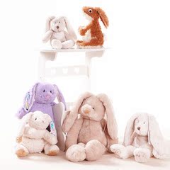 可爱兔子超柔软毛绒公仔婴儿安抚玩具玩偶邦尼兔子小宝宝布娃娃