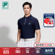 FILA 斐乐男子短袖POLO衫2024夏新款高尔夫运动基础休闲T恤上衣