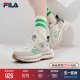 【杨幂同款】FILA|V&A联名休闲鞋斐乐官方KM女鞋2024新款老爹鞋