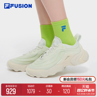 欧阳娜娜同款FILA FUSION斐乐女鞋老爹鞋2024新款休闲运动鞋RAY4