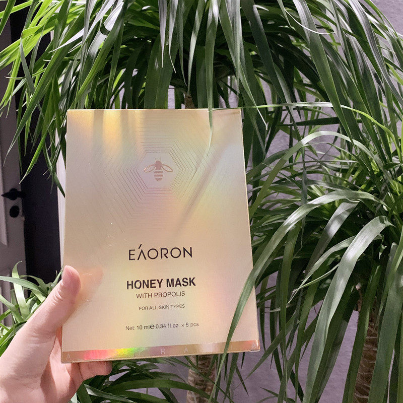 eaoron澳容蜂毒面膜涂抹式清洁肌肤收缩毛孔补水保湿紧致亮肤8粒