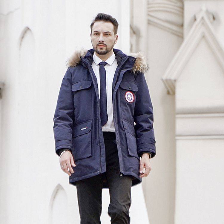 【家有购物】加拿大arctic t-bird探险系列男款90%鹅绒羽绒服棉服