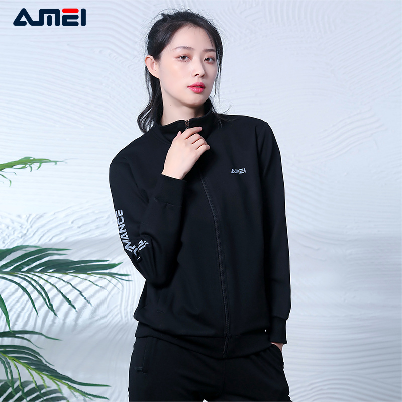 鲁美女子春秋卫衣长袖翻领外套拉链中老年休闲透气妈妈运动服2062|msdalam kategori sukan/pakaian kasual, jaket sukan/kot - dari Buy2taobao.com untuk memberikan perkhidmatan ejen Taobao profesional membeli