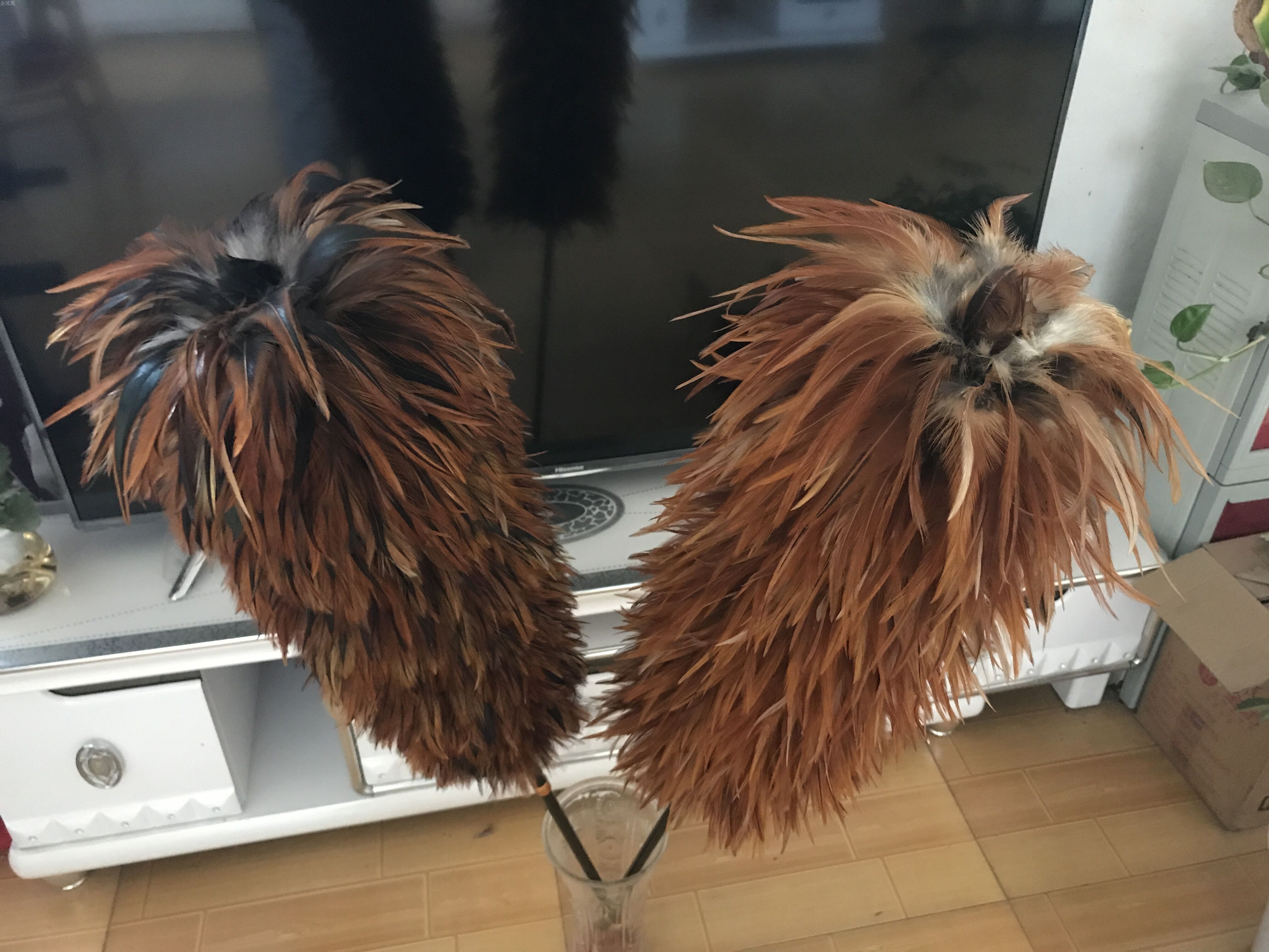 鸡毛掸子家用可伸缩除尘家务清洁灰尘汽车用除尘禅子不掉毛毯子