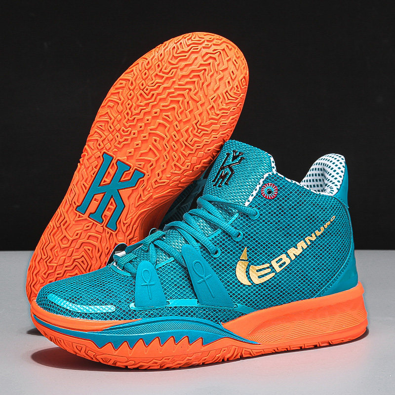 篮球鞋男鞋欧文7代秋季新款透气鞋子大码耐磨高帮实战专业运动鞋