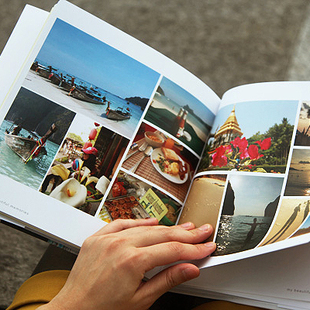 相册定制宝宝照片书diy儿童成长纪念制作礼物旅游相册本定做影集