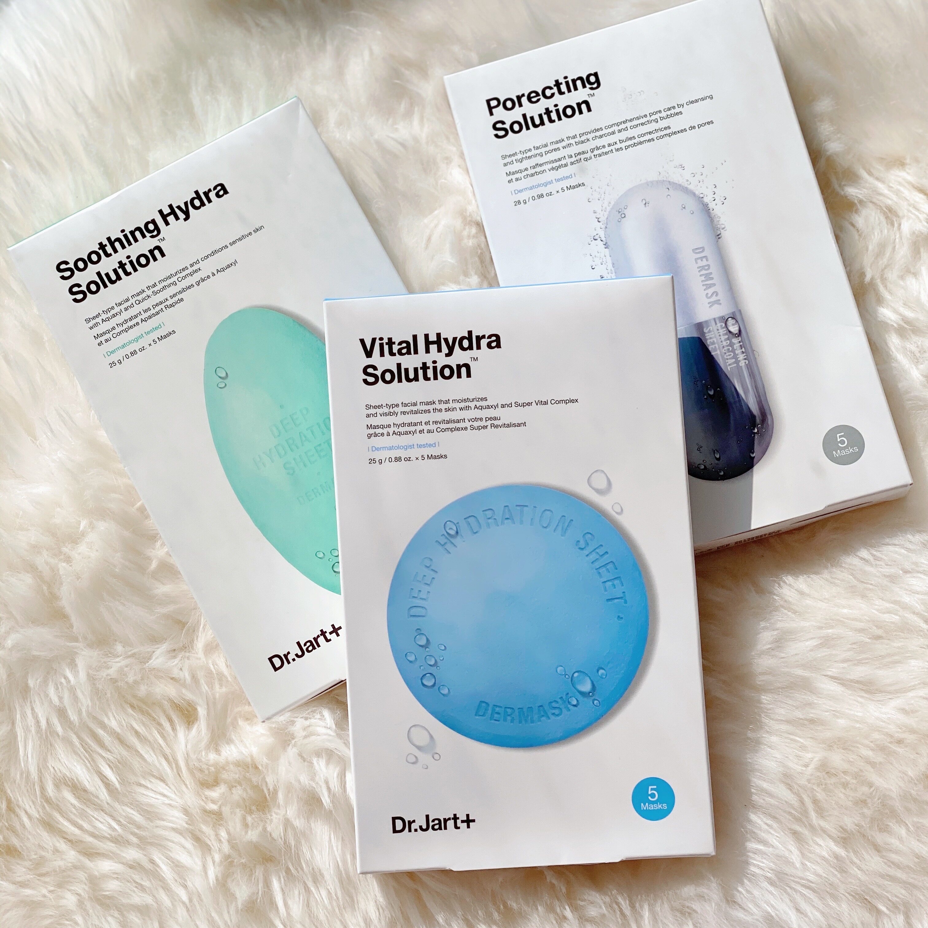 韩国dr.jart 蒂佳婷蓝色药丸女面膜