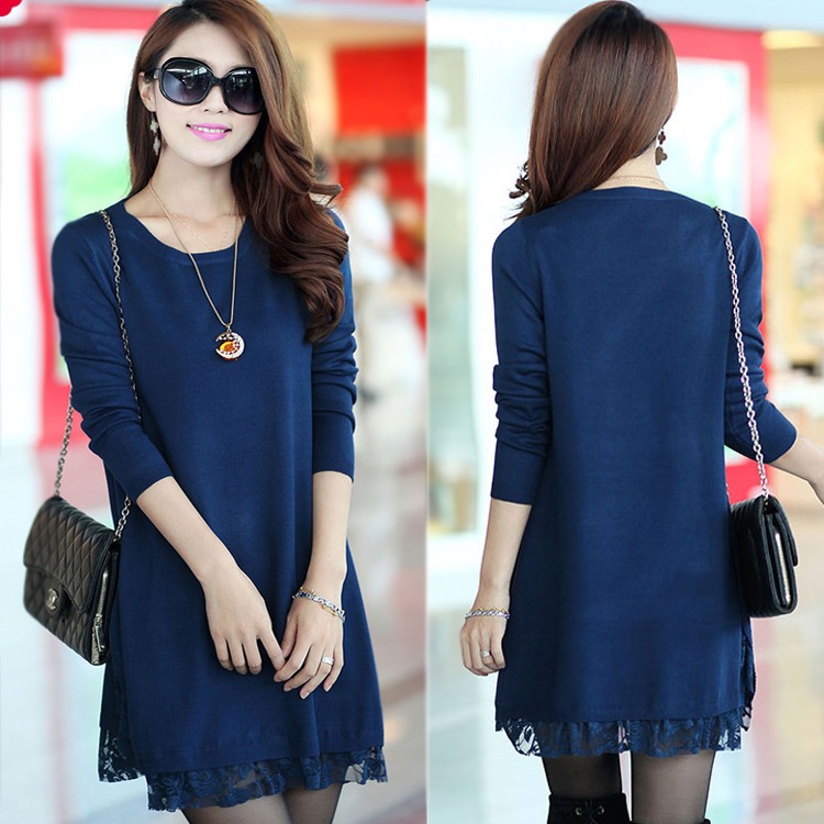 中长款宽松毛衣加大码女装针织衫加肥加大码女装毛衣套胖mm200斤在类目 女装/女士精品, 大码女装中 - 来自Buy2taobao.com提供专业的淘宝代购服务