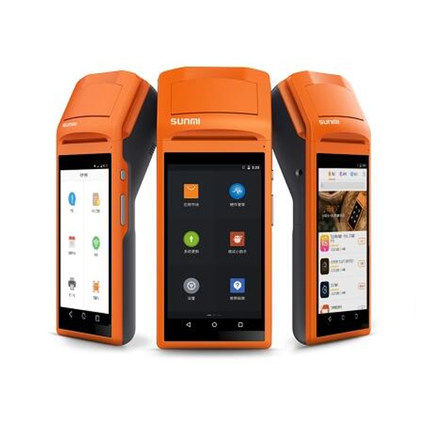 sunmi商米v1s感应一体打印刷卡机