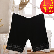 莫代尔胖mm夏季打底裤防走光薄款