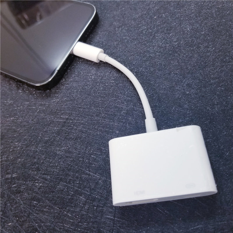 苹果连接转接投放平板ipad适用转接头vgaiphone12xusbhub