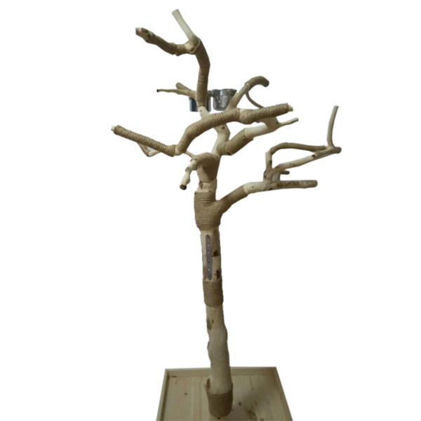 鸟架站杠育鸟缘鹦鹉游戏架简单鸟架八哥鹩哥站架树枝鸟架站杆站棍