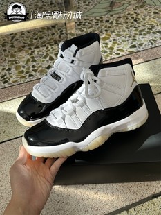 11月Air Jordan 11 DMP AJ11 白黑金 高帮复古篮球鞋 CT8012-170