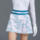 新款高尔夫短裙女半身裙夏季修身显瘦女裙户外运动防走光球裙白色