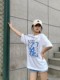 韩国潮牌MLB专柜正品夏季新款腰果花情侣款休闲短袖T恤3ATSI0133
