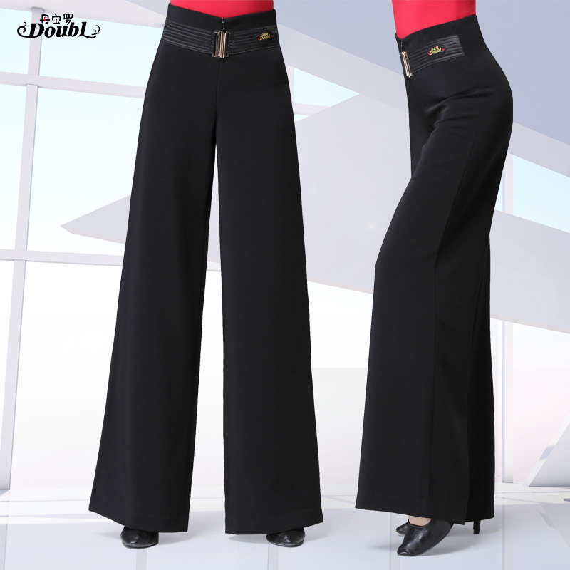 淘宝￥196折后价￥196丹宝罗旗舰店女裤舞裤魔术贴国标舞摩登舞跳舞裤