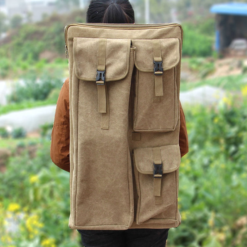 国画折叠写生画板专用画包 四尺斗方包 帆布包 写生画袋 40x74cm