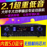 220V high-power bluetooth power amplifier home speaker amplifier fever HIFI home K song bass power amplifier