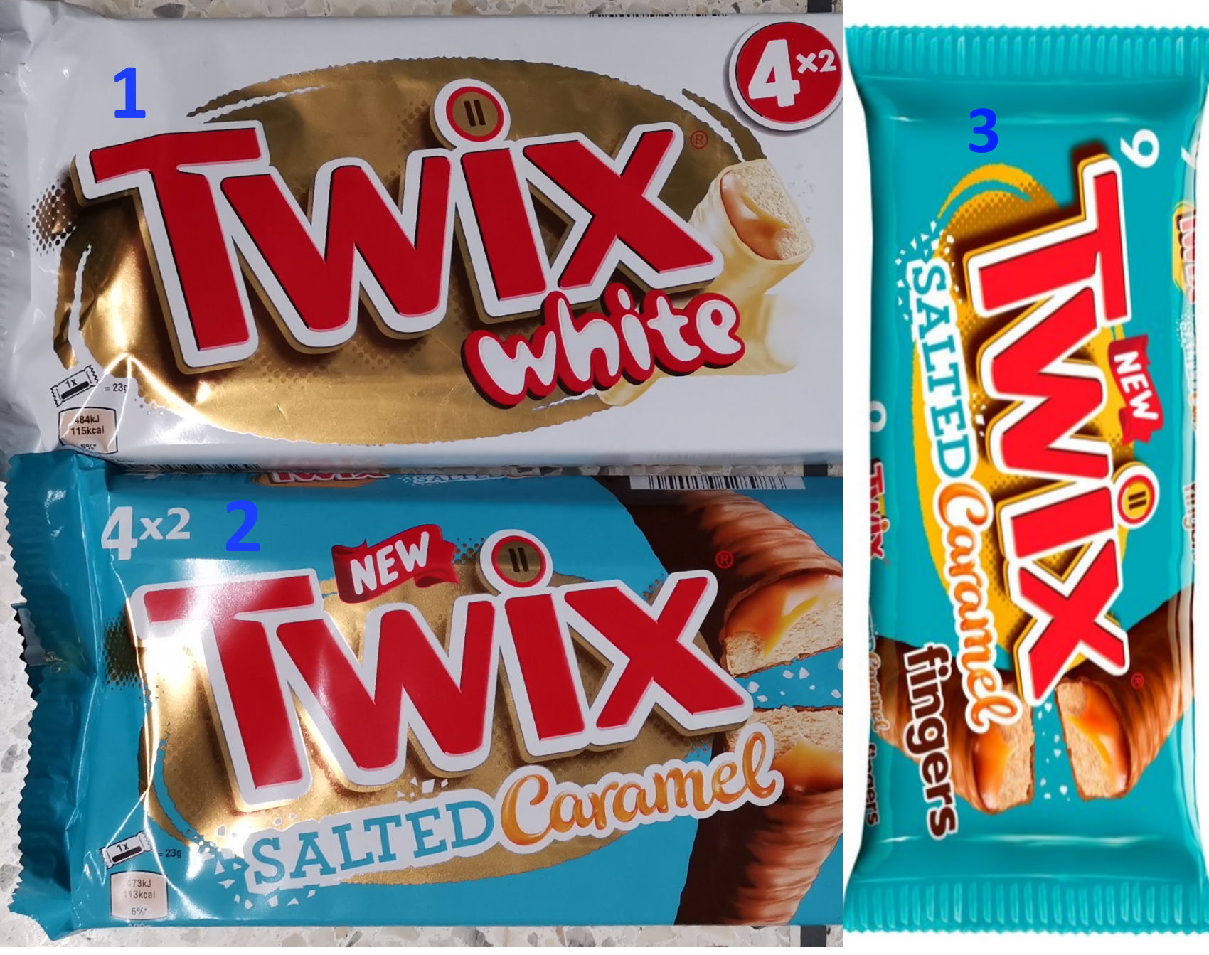 英国Twix White/Salted Caramel Fingers白巧/盐味焦糖饼干在类目 零食/坚果/特产, 巧克力, 饼干巧克力中 - 来自Buy2taobao.com提供专业的淘宝代购服务