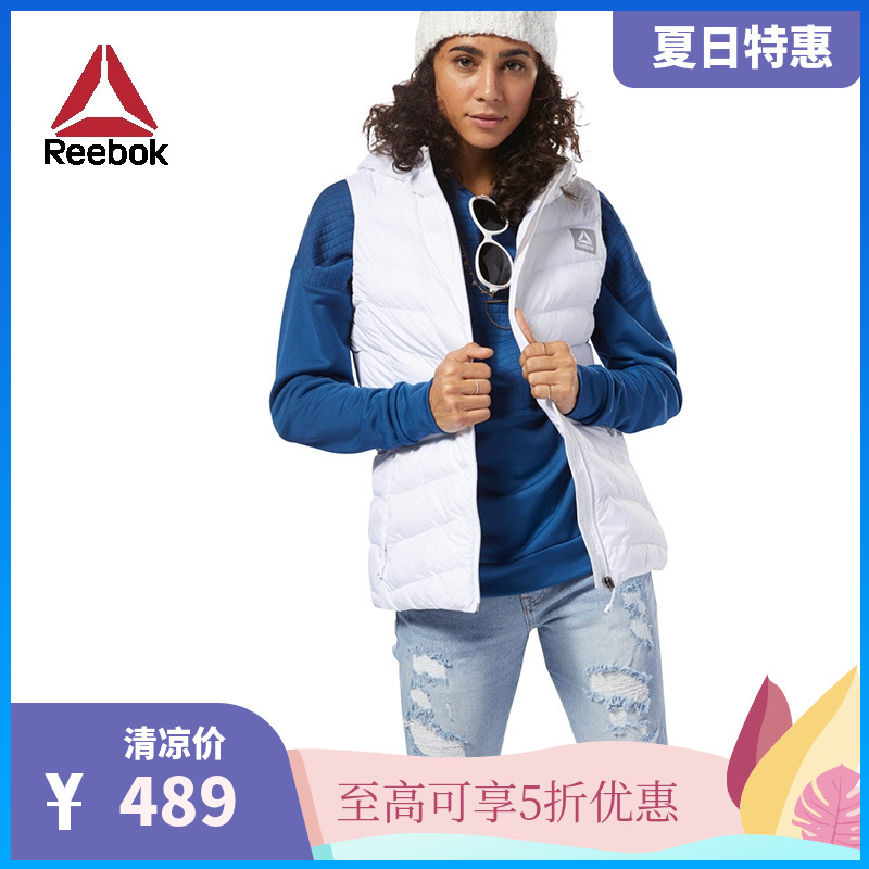 Reebok锐步官方 运动健身 女子户外跑步上衣 EKH96|msdalam kategori sukan/pakaian kasual, jaket sukan, kapas terletak hak - dari Buy2taobao.com untuk memberikan perkhidmatan ejen Taobao profesional membeli