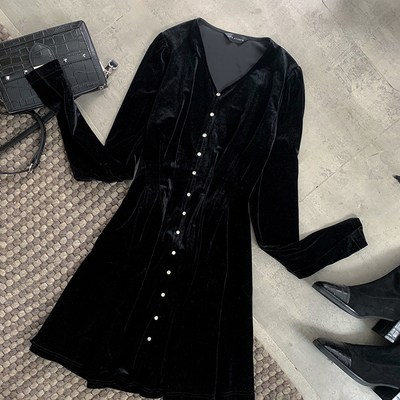 薇娅viya定制连衣裙 css007193