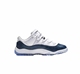 NIKE耐克 JORDAN 11 RETRO LOW 蓝蛇儿童篮球鞋 CD6848-102