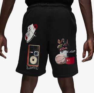 Nike/耐克正品新款男子透气运动篮球休闲针织短裤DQ7543-010