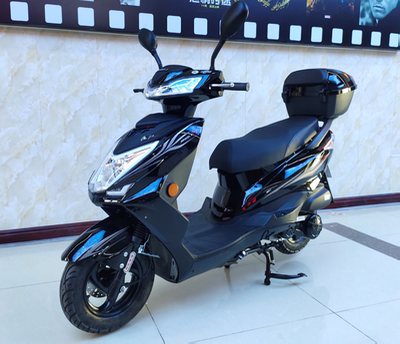 北京实体金城劲力超级二代电喷踏板上牌摩托车整车