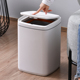 垃圾桶家用卫生间带盖筒按压式收口厨房大容量卧室客厅轻奢风纸篓