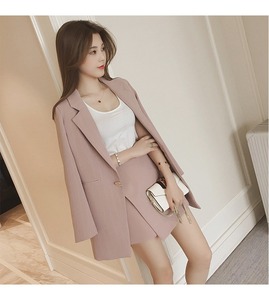 Small suit coat foreign style spring and autumn skirt two-piece set