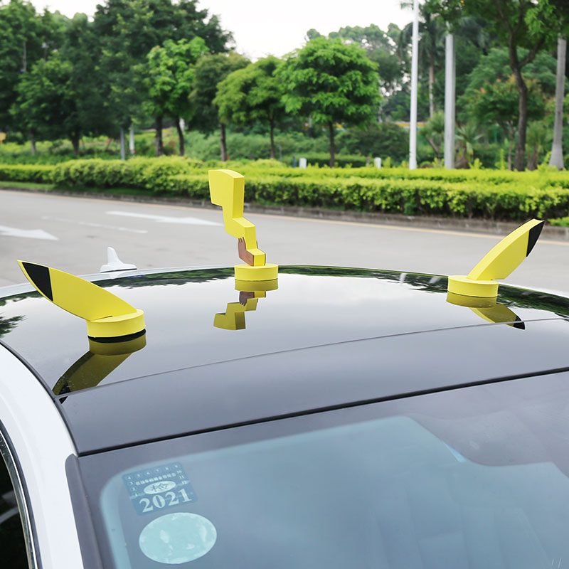 汽车顶装饰品外部车贴纸3d立体创意