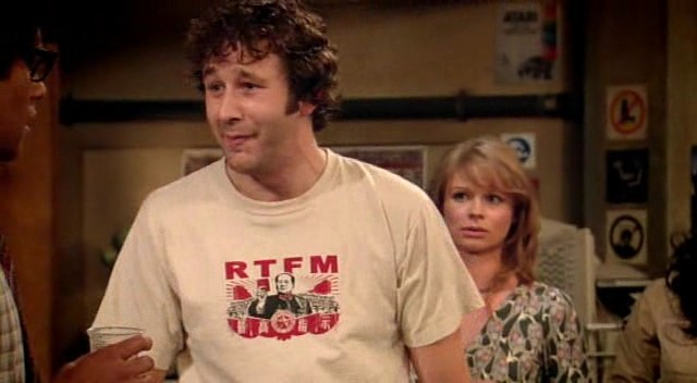 the it crowd 英剧it狂人 roy 电影 t恤 rtfm 短袖 男女棉圆领
