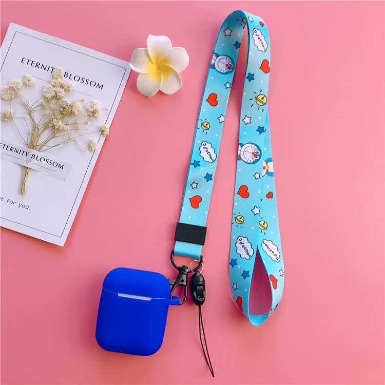 Apple AirPods smart cover lovely Cartoon Doraemon silica gel Headphone sets Female models Key buckle Lanyardin the 3C Digital Accessories, MP3/MP4 Fitting , Headphone Accessories category - from Buy2taobao.com to provide professional Taobao agent buy service