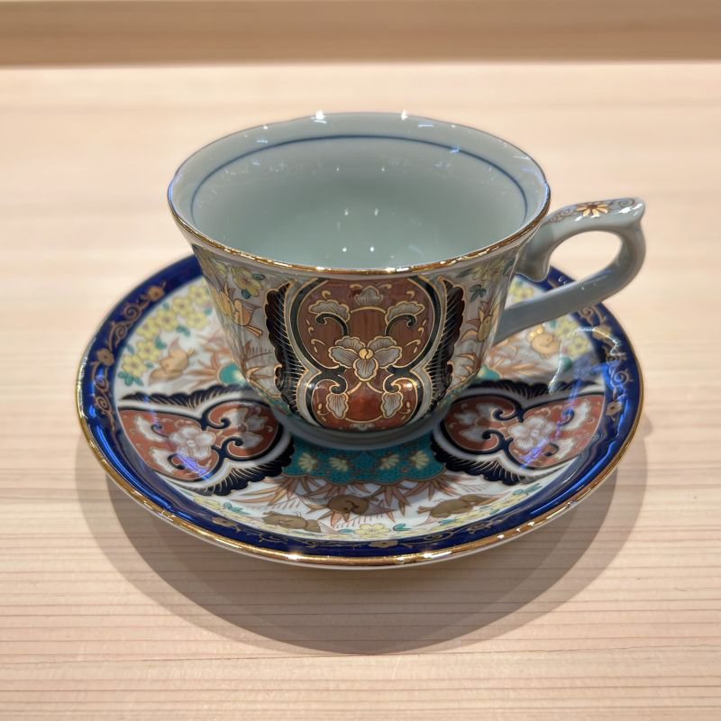 现货日本进口咖啡杯茶杯碟组套装日式高端奢华精致复古下午茶餐具