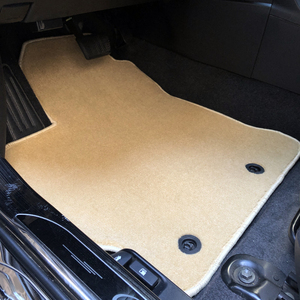 专车定制汽车脚垫地垫环保无异味亚麻绒面原车地毯式防滑易清理
