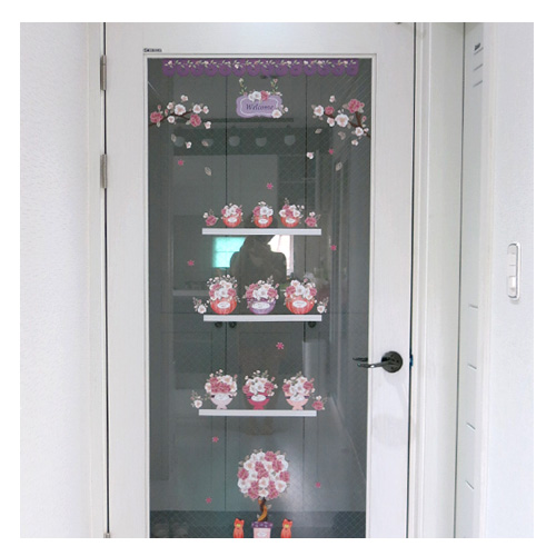 包邮韩国墙贴 玻璃贴防水瓷砖贴冰箱贴纸客厅房间家具装饰贴画纸